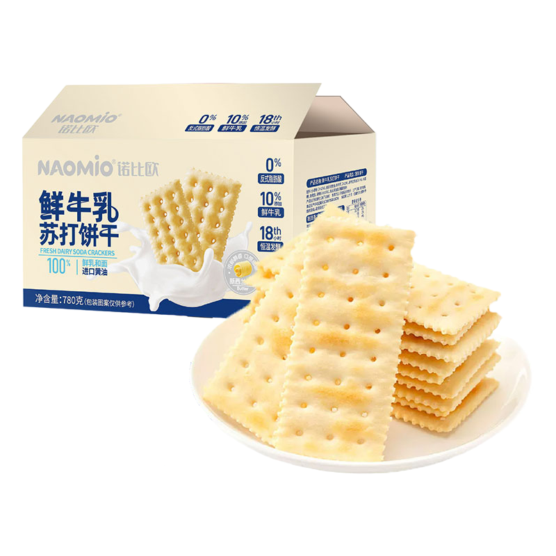 Kiks med mælkesoda
