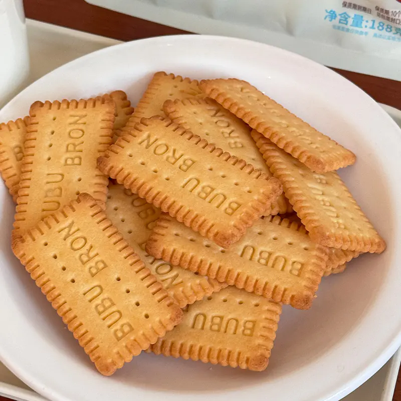 Kiks med høj protein DHA-ægostsmag