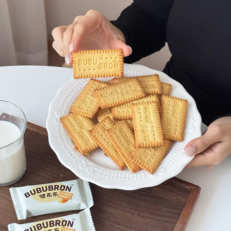Kiks med høj protein DHA-ægostsmag