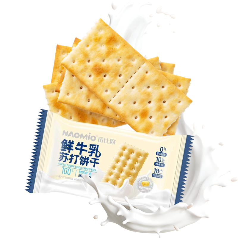 Kiks med mælkesoda